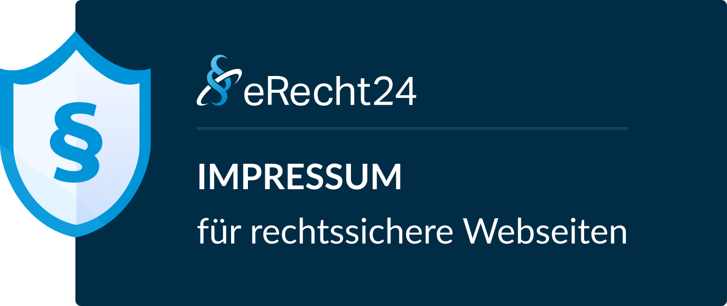 eRecht24 Impressum-Siegel horizontal gr