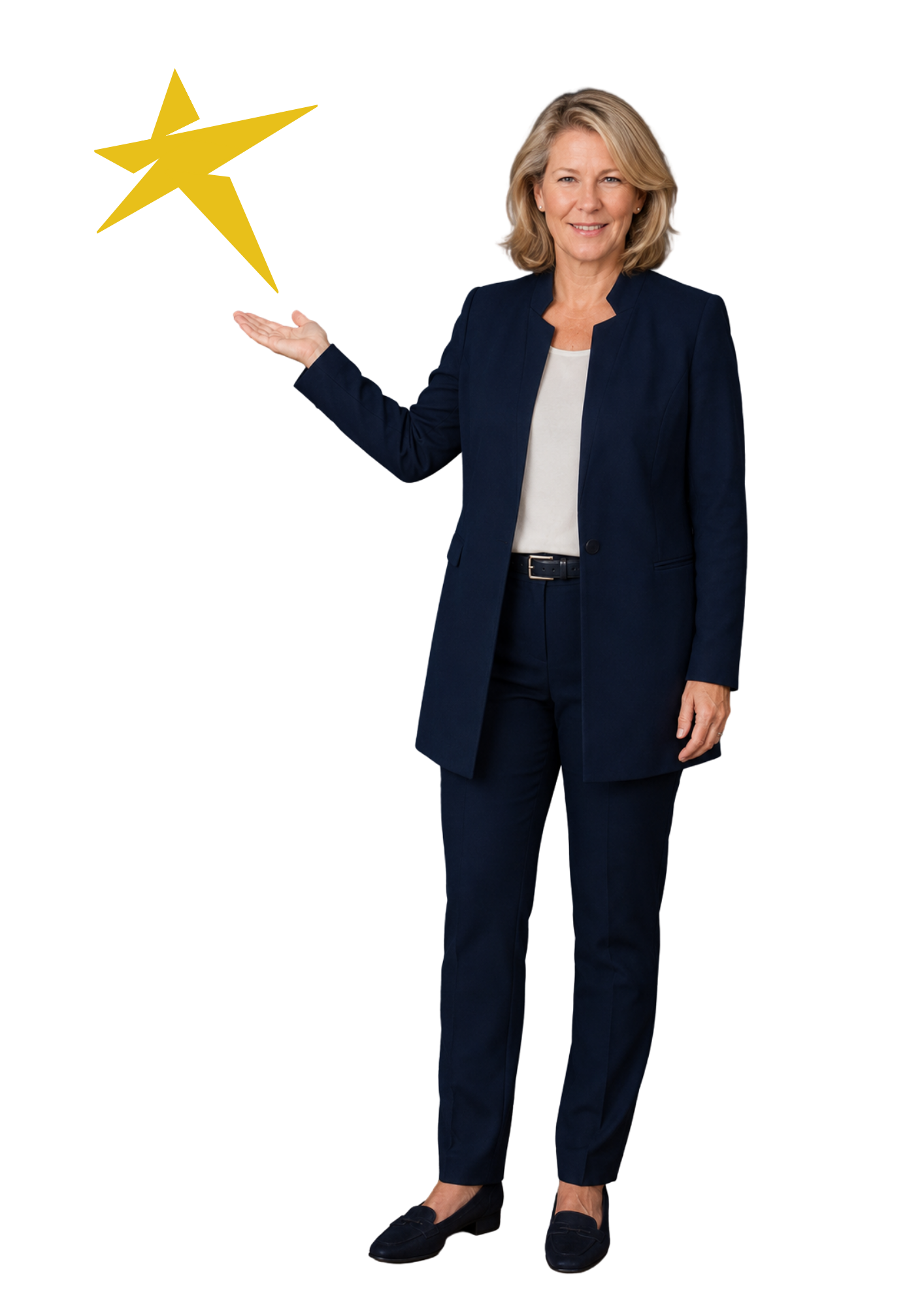 Oda Jahnke mit dem markenstarkgemacht-Stern